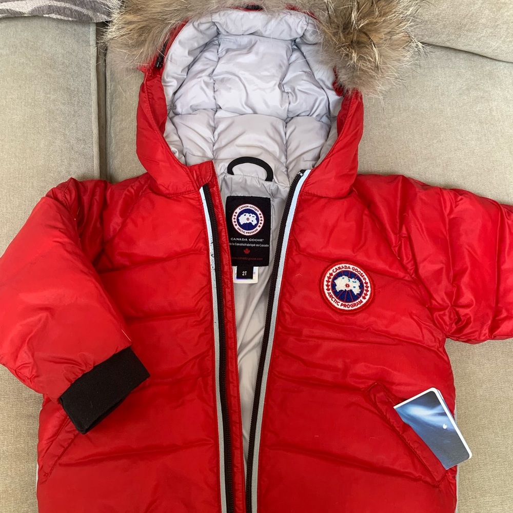 Canada Goose Baby down with fur